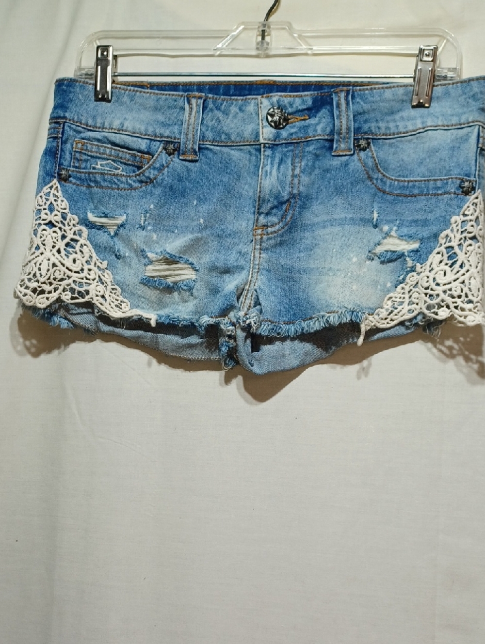 Harley Davidson Shorts Biker Moto 6 Shortie Jean
